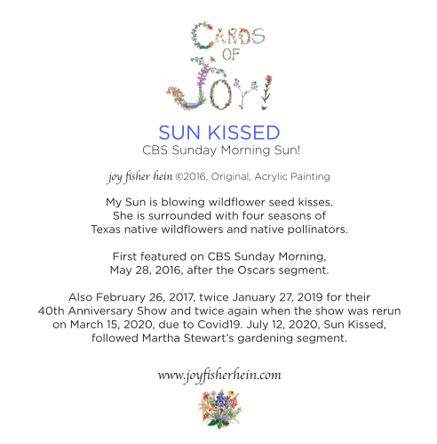 Greeting Card Description - Sun Kissed